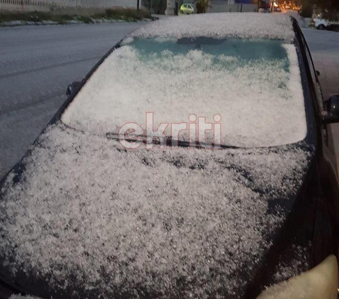 αμάξι - χιόνια