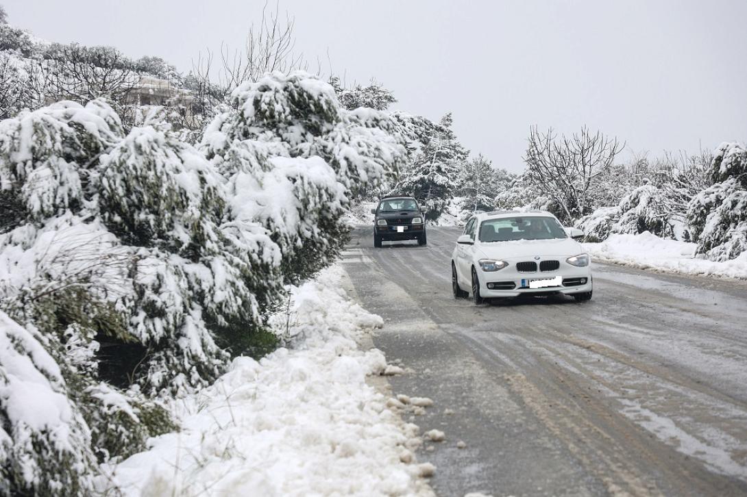 δρόμος - κακοκαιρία