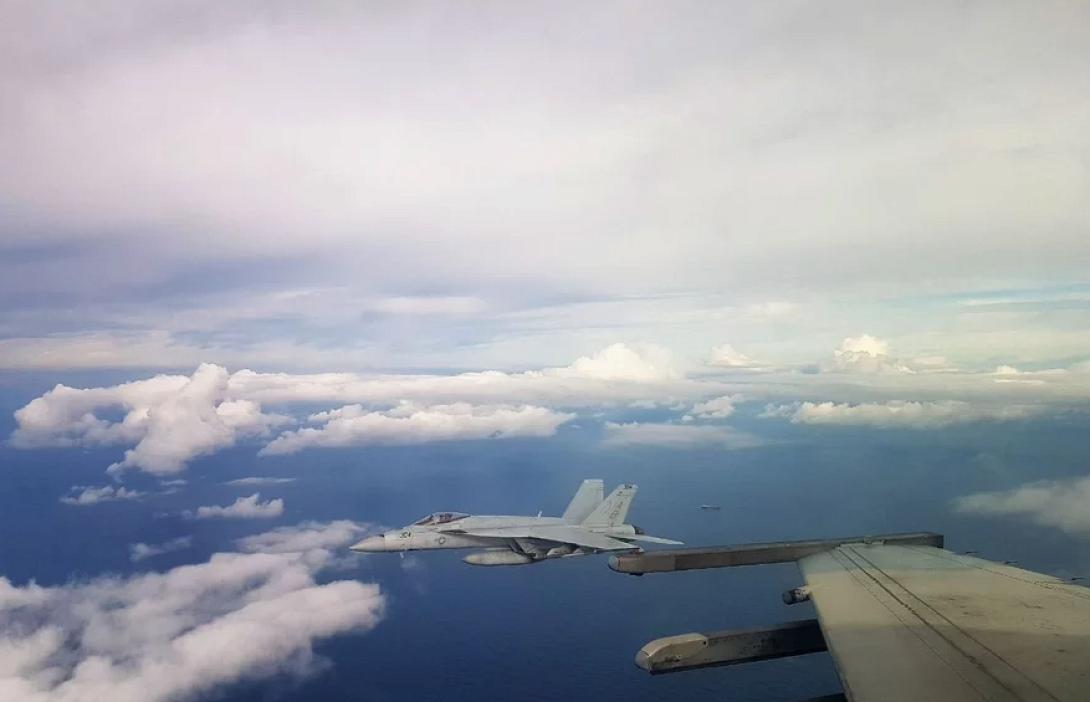 Εντυπωσιακά πλάνα από τα μαχητικά 