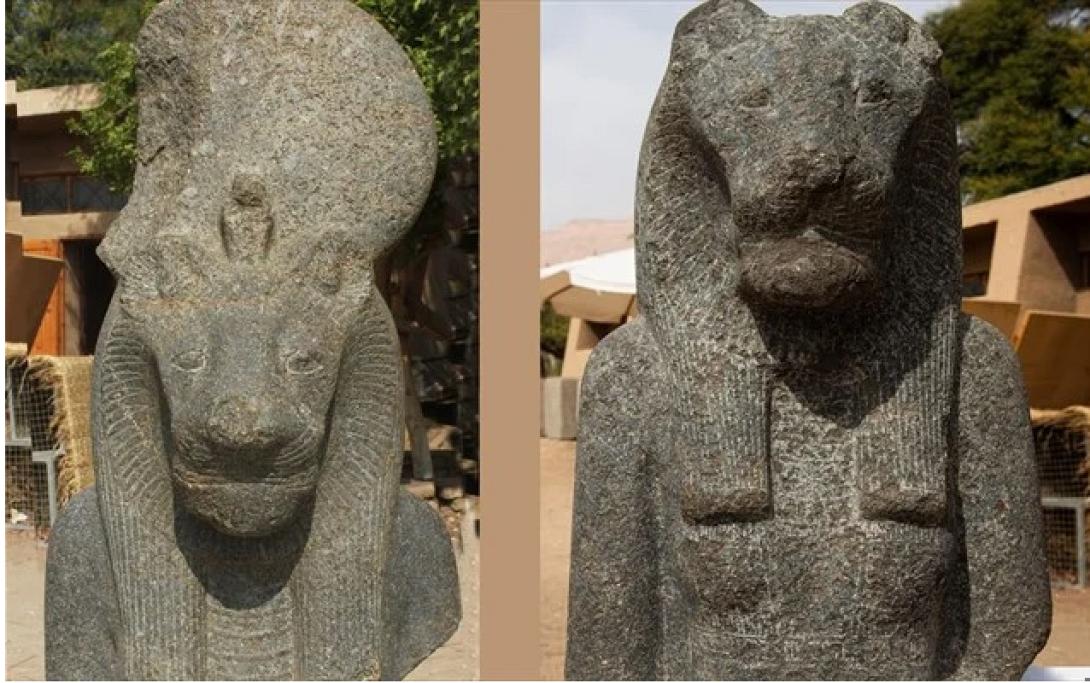 αγαλματα λουξορ