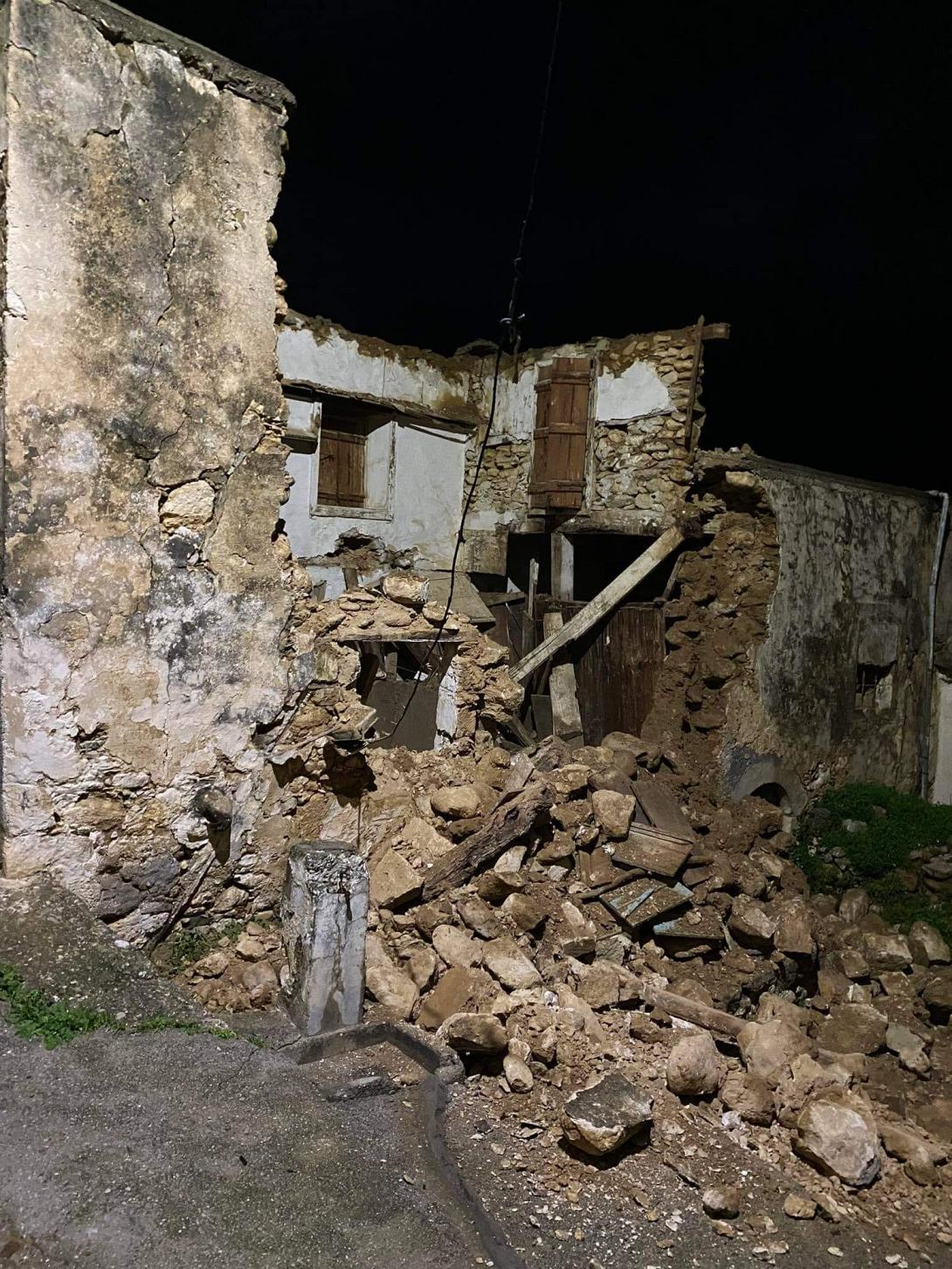 Σητεία - σπίτι - κακοκαιρία