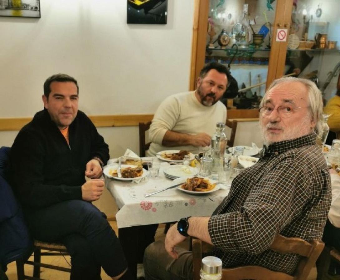 Αλέξης τσίπρας - ταβέρνα