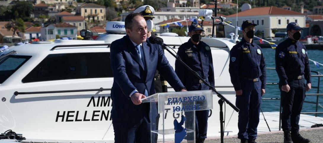 Λιμενικό Σώμα: Παραδόθηκε το νέο περιπολικό σκάφος με σύγχρονο ιατρικό εξοπλισμό