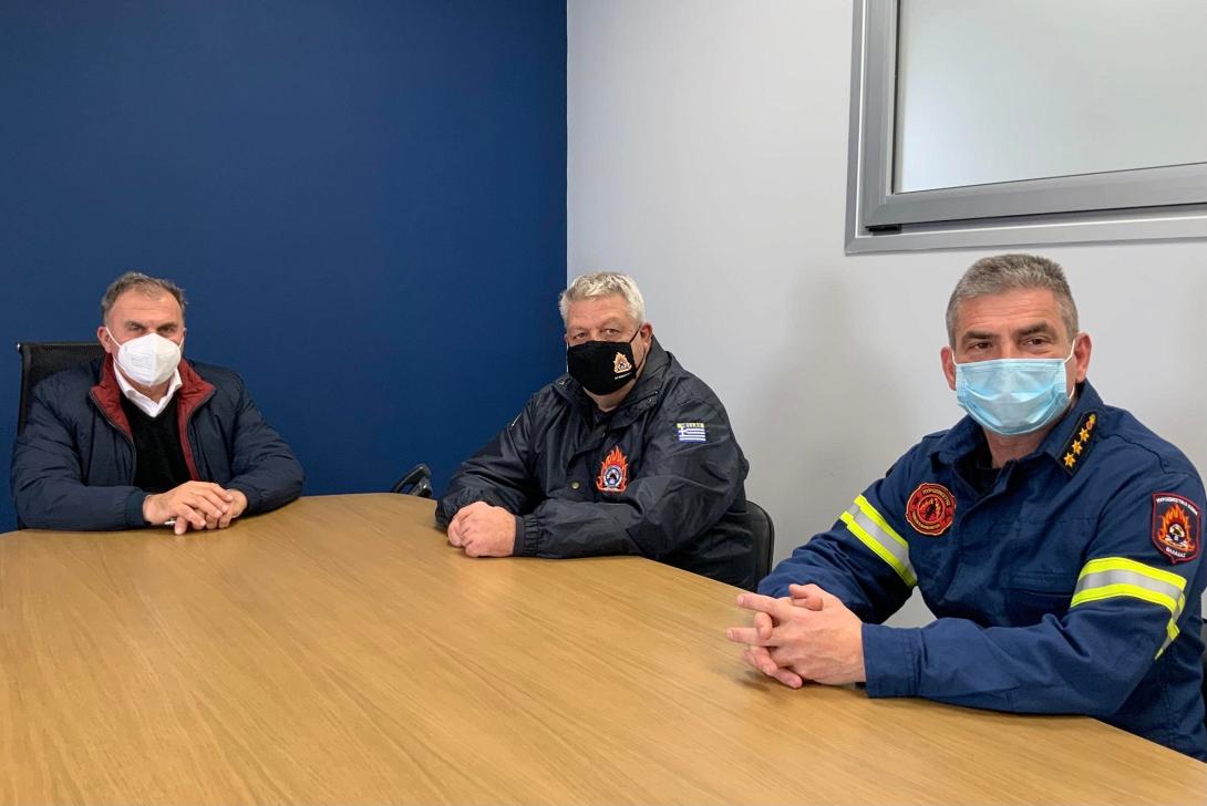 Καλαντζάκης - πυροσβέστες