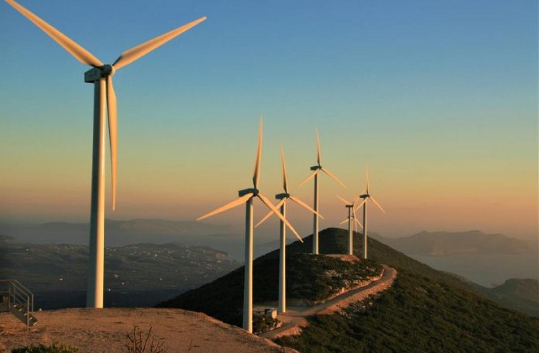 σε επίπεδο ρεκόρ η παραγωγή αιολικών πάρκων 