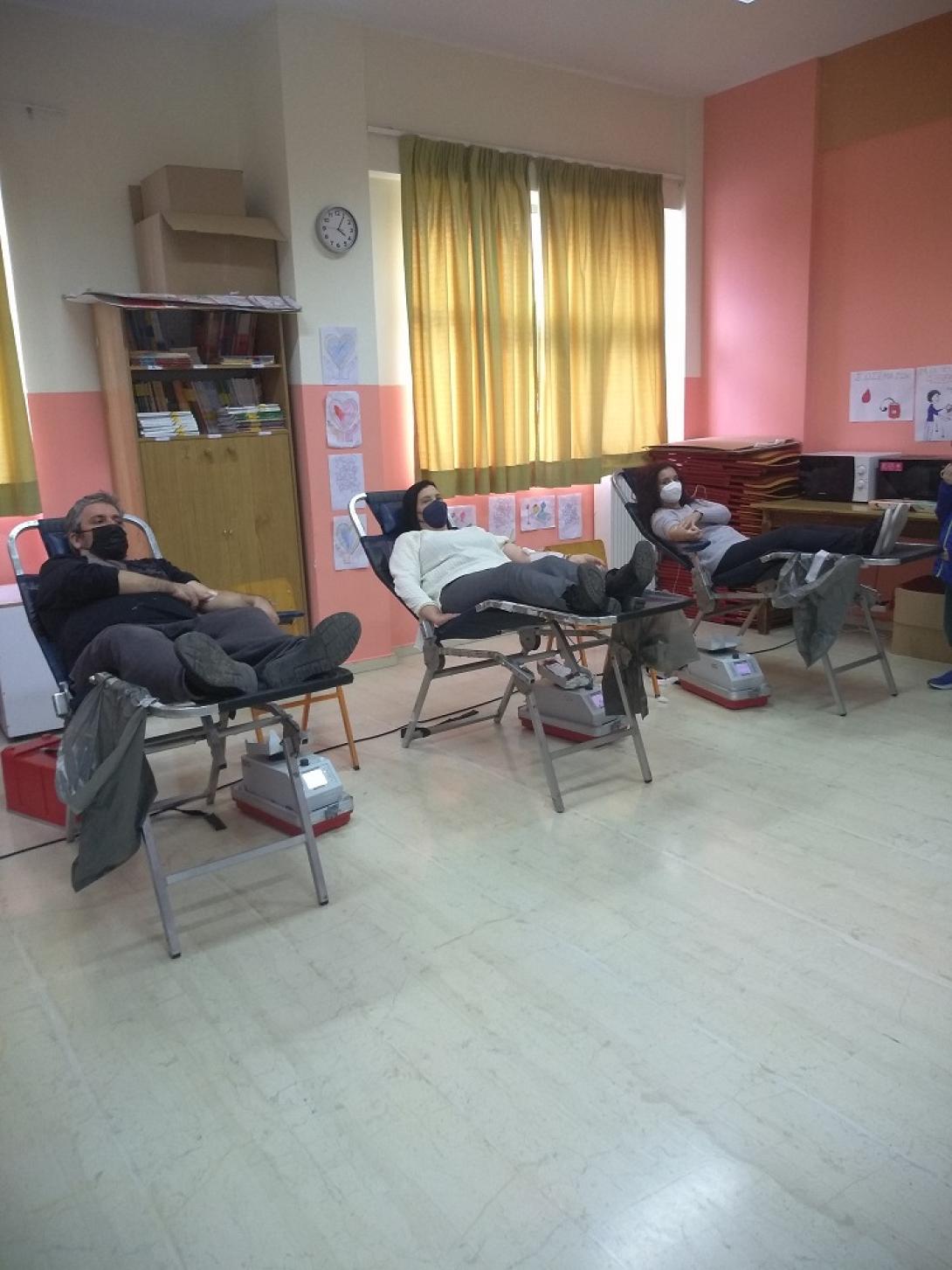 αιμοδοσία 10ο δημοτικό σχολείο