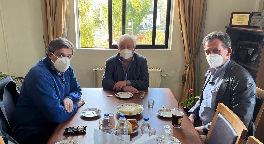 Επίσκεψη Ανδρέα Ξανθού στο Δήμο Μυλοποτάμου