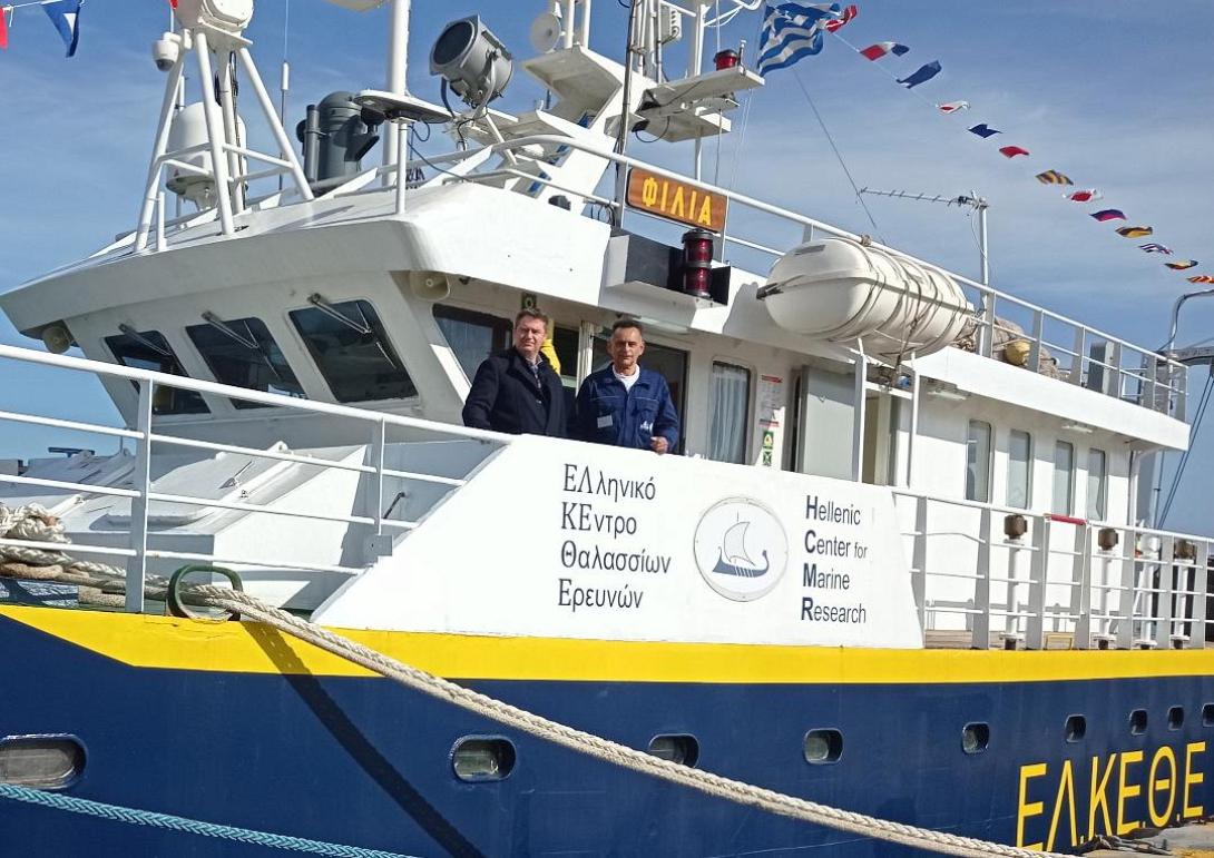 ΕΛΚΕΘΕ ερευνητικό σκάφος ΦΙΛΙΑ