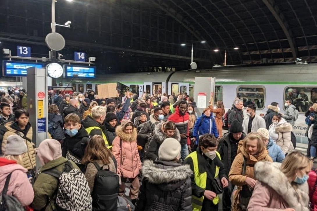 άμαχοι Ουκρανοί προσφυγες