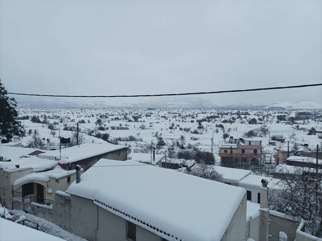 χιόνια οροπέδιο