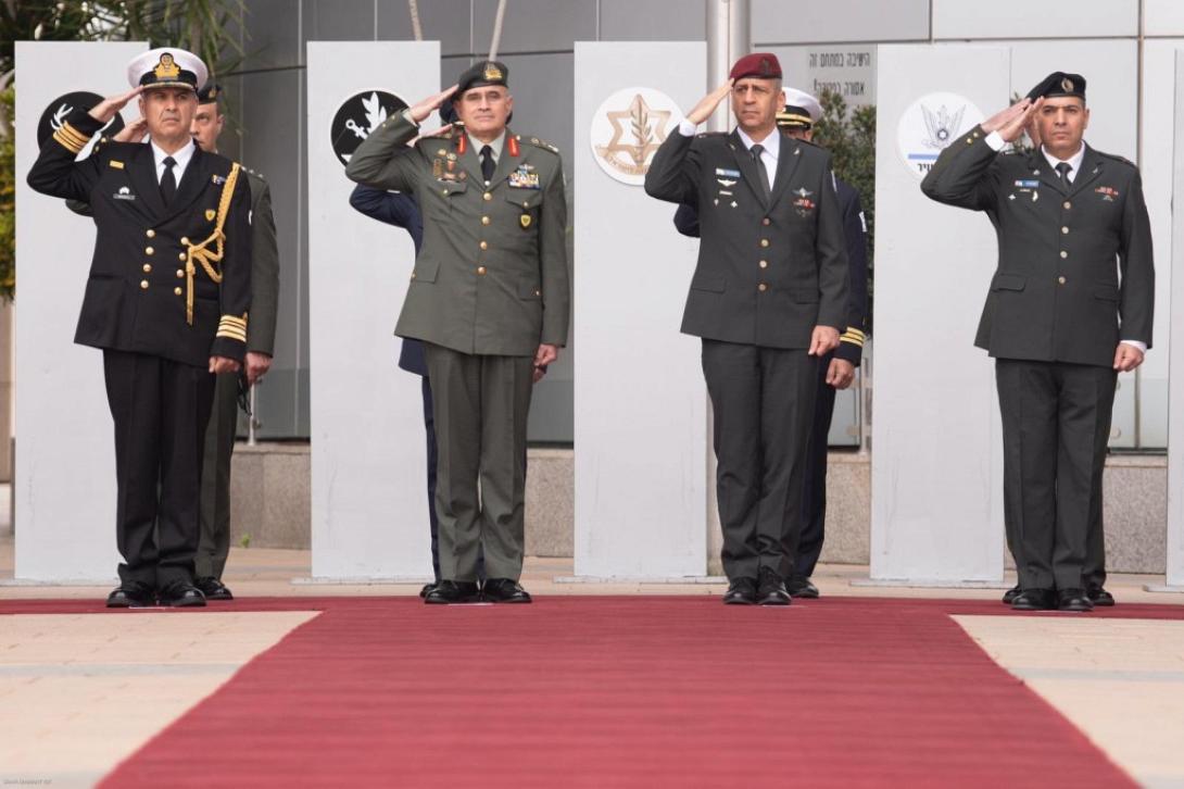Δημόκριτος Ζερβάκης: Επίσημη Επίσκεψη Αρχηγού της Εθνικής Φρουράς στο Ισραήλ
