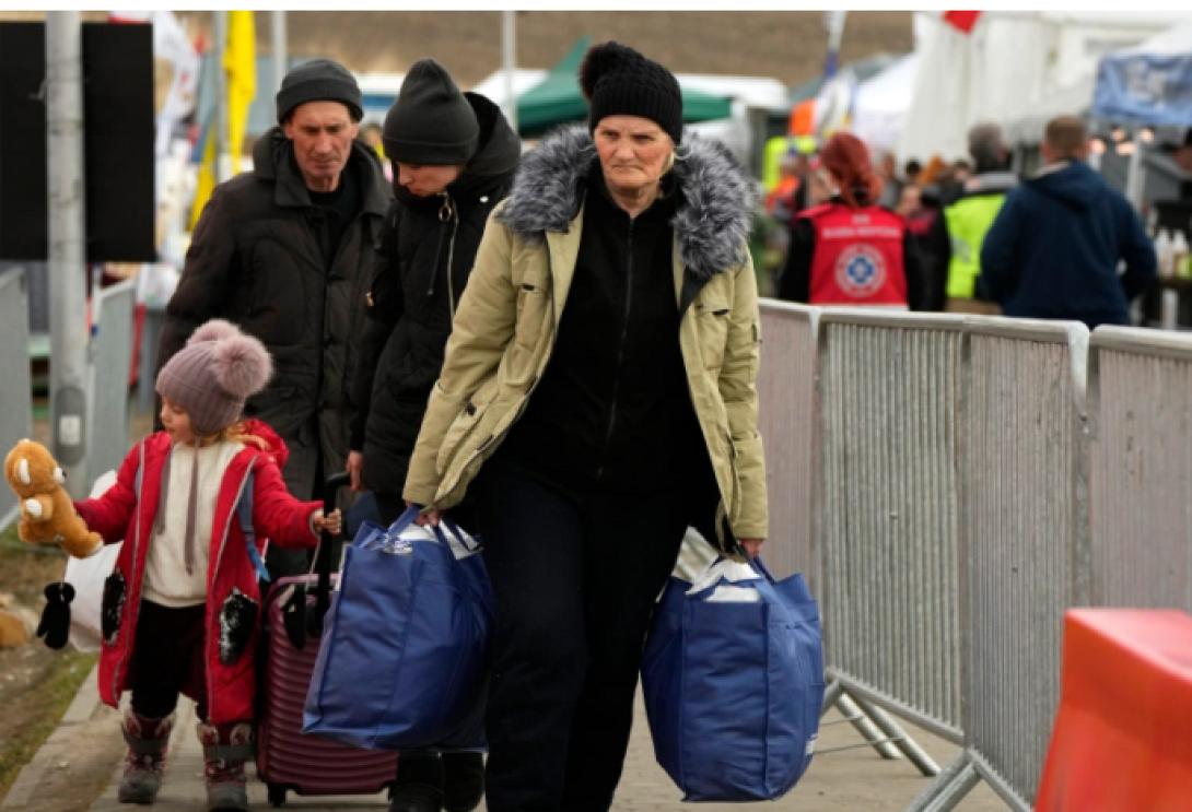 ουκρανια προσφυγες
