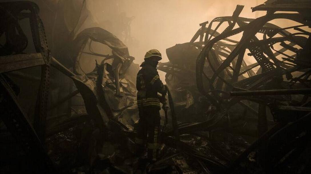 Τεράστιες καταστροφές στο κέντρο της πόλης 