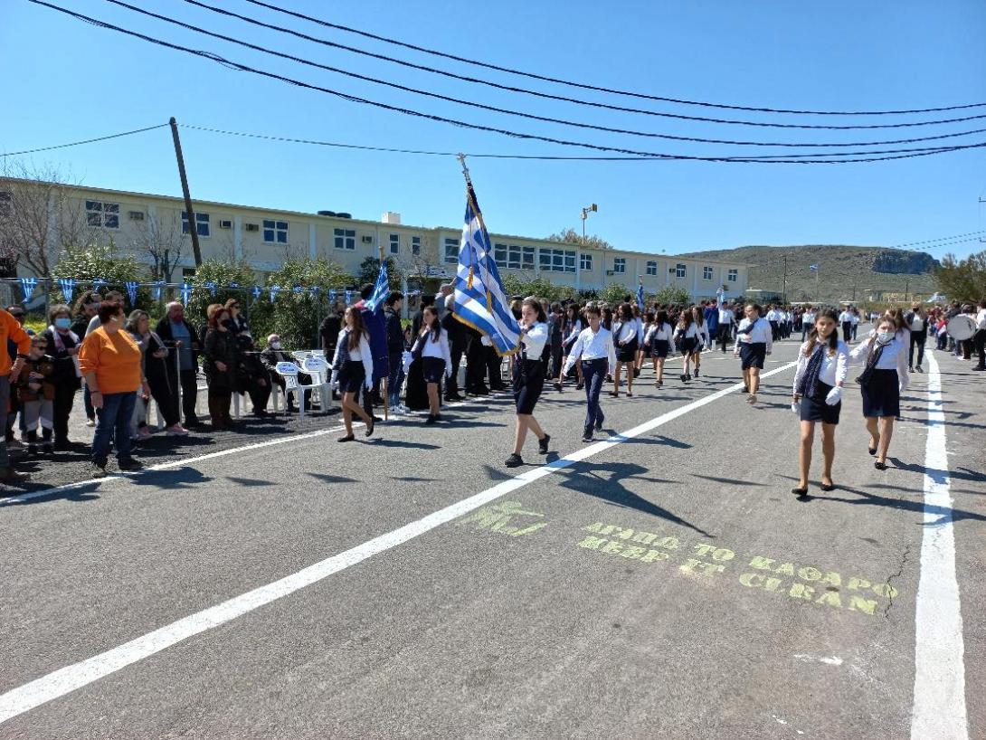 Σε πανηγυρικό κλίμα οι εκδηλώσεις στον Δήμο Χερσονήσου για την επέτειο της 25ης Μαρτίου 1821