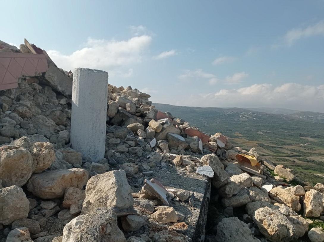 Θεμέλιος λίθος για το εκκλησάκι του Προφήτη Ηλία