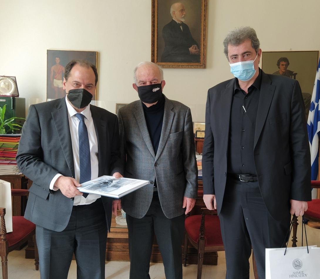 Συνάντηση του Δημάρχου Ηρακλείου με Πολάκη και Σπρίτζη 