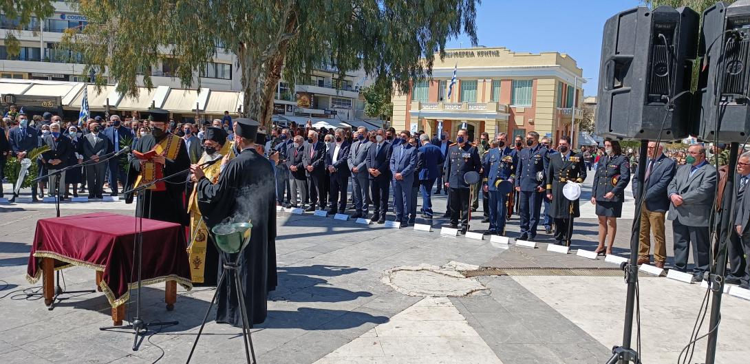 Κατάθεση στεφάνων 25η Μαρτίου