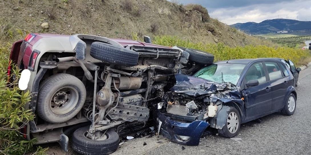 τροχαίο στα Αρμανώγεια