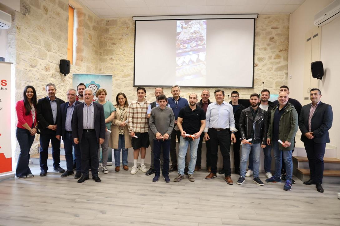 Απονομή των πρώτων πιστοποιητικών στους απόφοιτους της Σχολής Αρτοποιίας Κρήτης