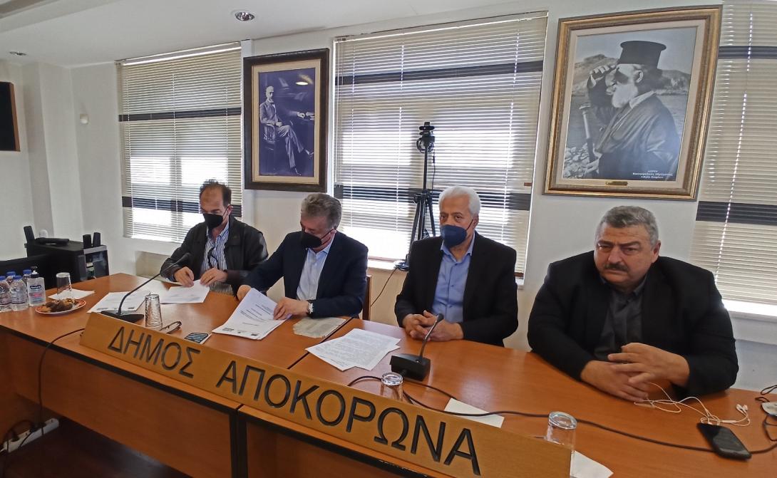 Υπογραφή σύμβασης από τον Περιφερειάρχη για τον βιολογικό στην Γεωργιούπολη