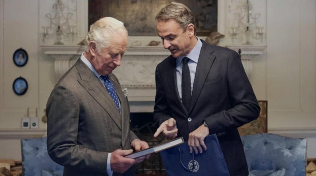 Συνάντηση Μητσοτάκη με Κάρολο στο Dumfries House