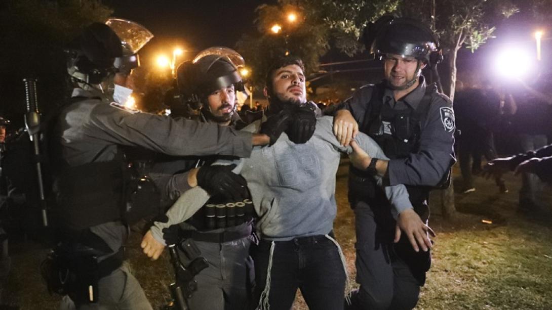 συγκρούσεις αστυνομίας - παλαιστινίων