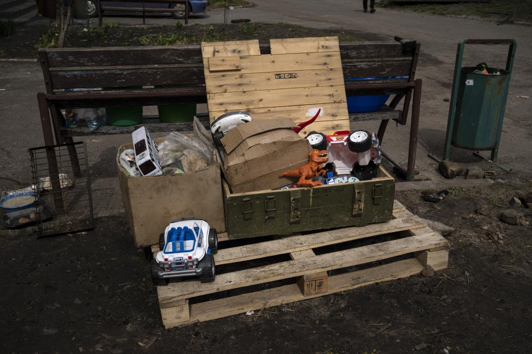 Εκατοντάδες παιχνίδια προς τιμήν των αδικοχαμένων παιδιών στην Ουκρανία 