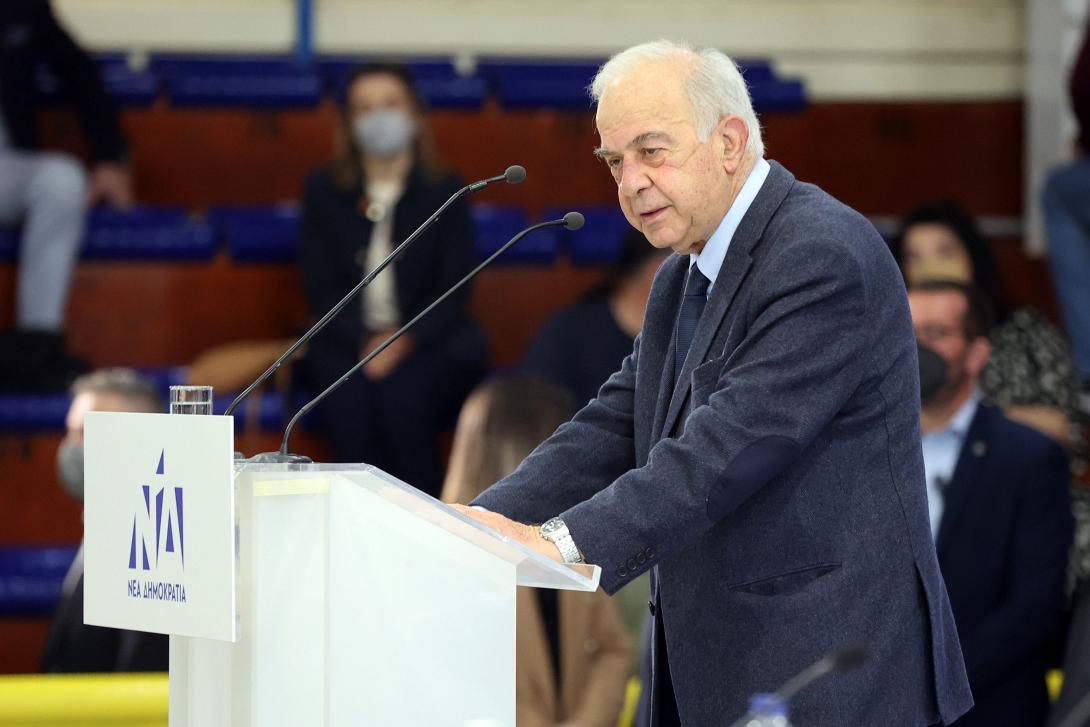 Ο χαιρετισμός του Δημάρχου Ηρακλείου στο προσυνέδριο της Νέας Δημοκρατίας