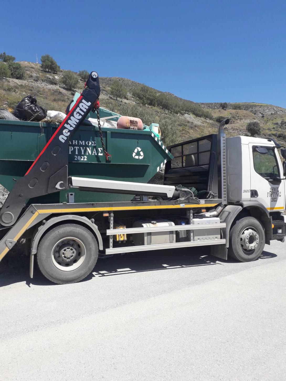 Ξεκίνησε η αποκομιδή απορριμμάτων μεγάλου όγκου  