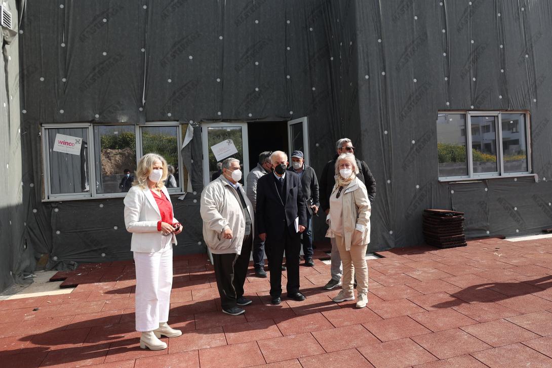 Ολοκληρώθηκαν οι εργασίες στο νηπιαγωγείο Αγίας Αικατερίνης 