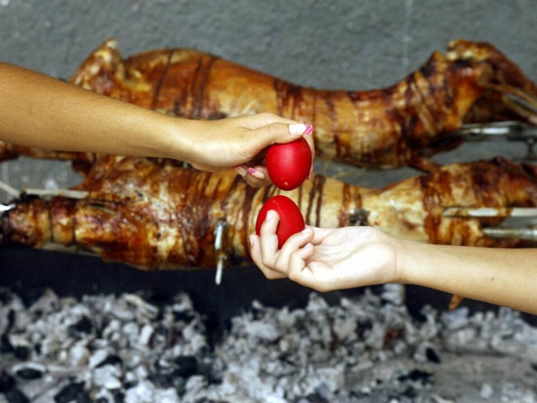 Διανομή κρέατος για το Πάσχα 