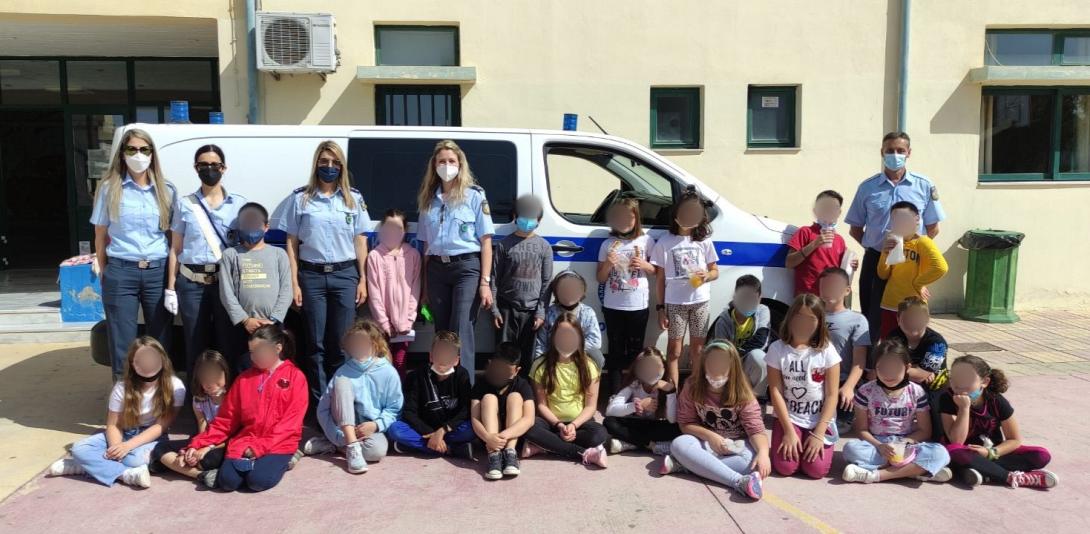Μαθητές εξοικειώθηκαν με τους βασικούς κανόνες ορθής συμπεριφοράς στους δρόμους 
