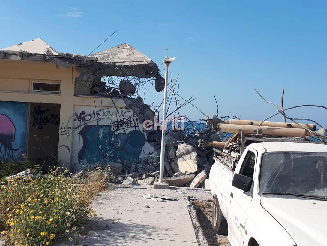 κατεδάφιση αυθαιρέτου γούρνες