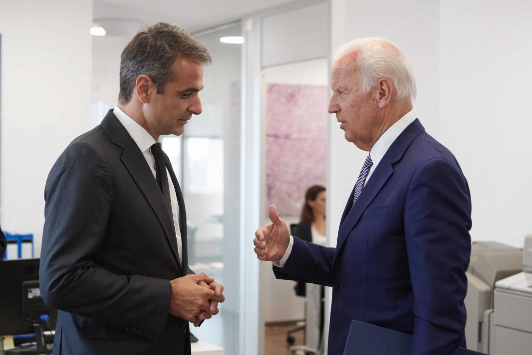 Μητσοτάκης - Μπάιντεν