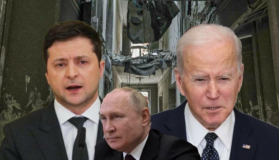 Ζελενσκι - Μπάιντεν - Πούτιν