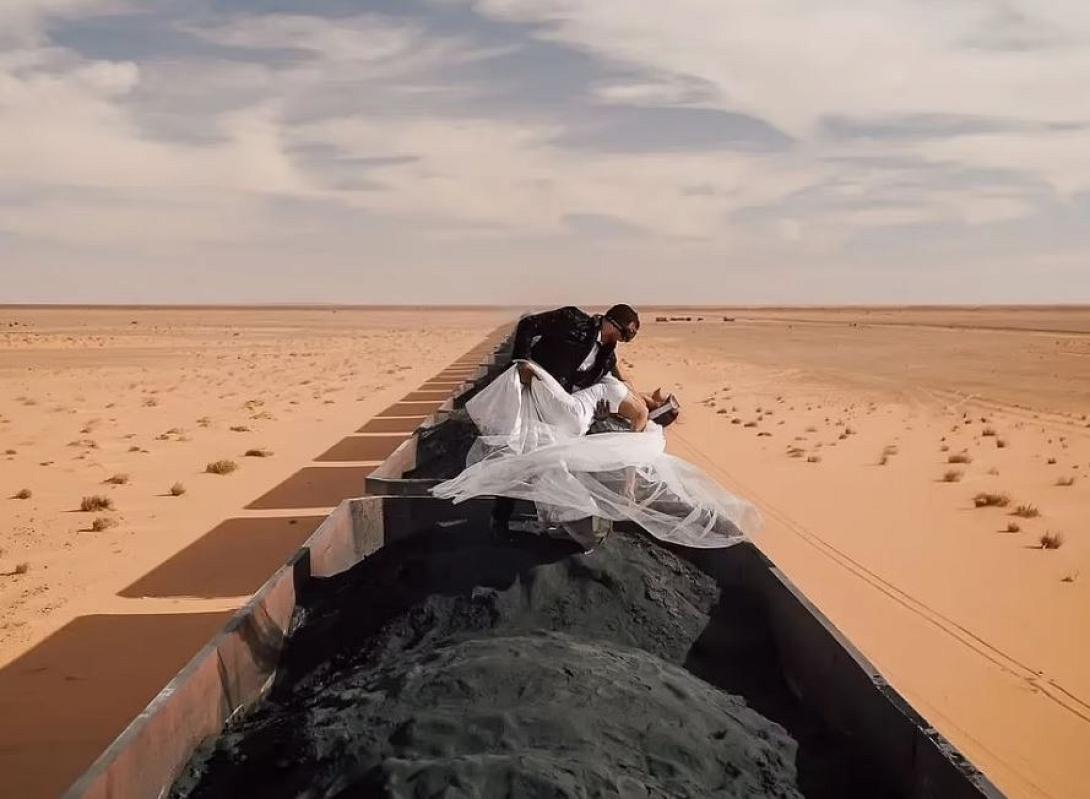 γάμος - τρένο 