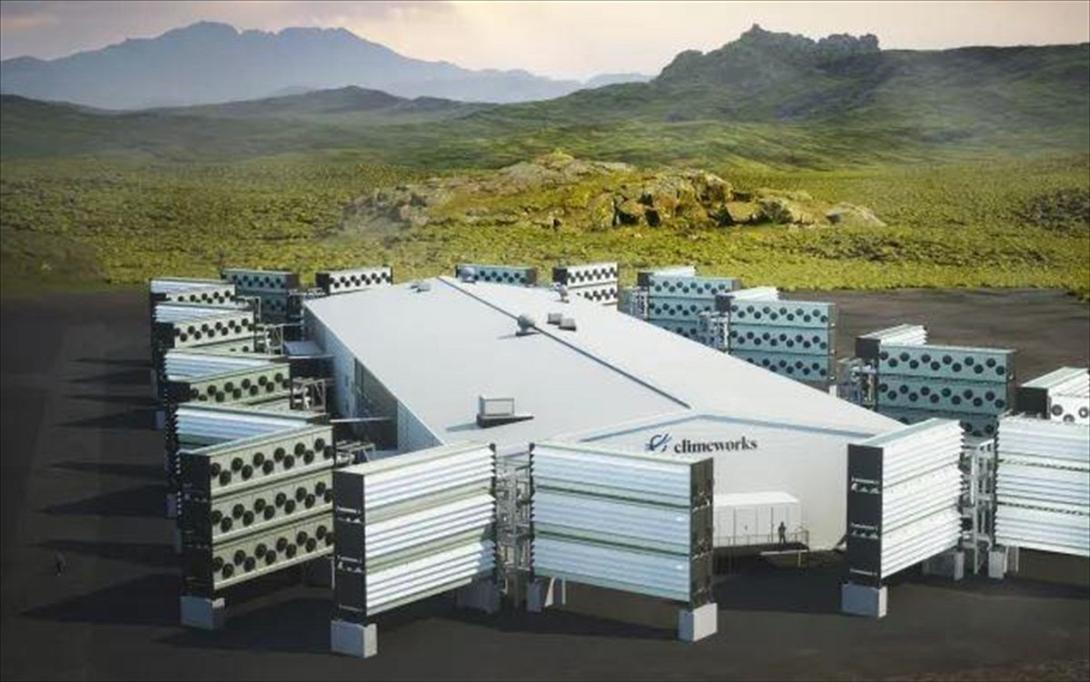 εργοστάσιο - διοξείδιο άνθρακα