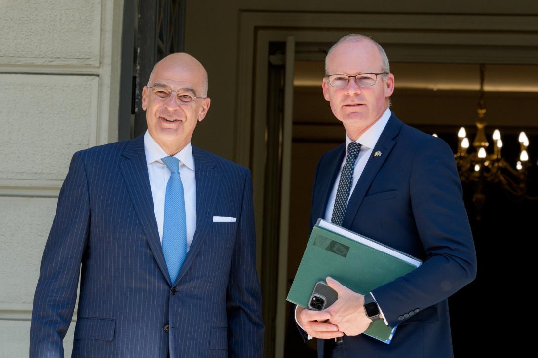 Νίκος Δένδιας Σάιμον Κόβενι