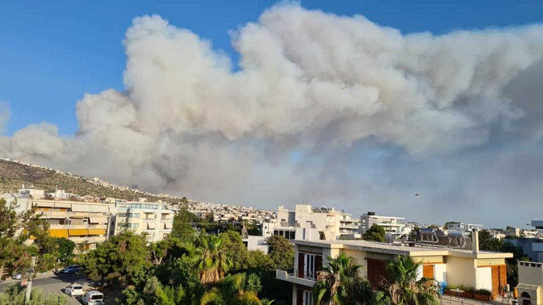 Φωτιά στη Γλυφάδα