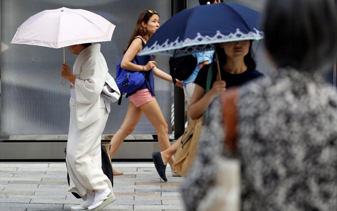 Ο χειρότερος καύσωνας από το 1875 πλήττει το Τόκιο 