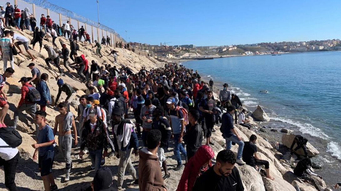 Τουλάχιστον 400 μετανάστες προσπάθησαν  να εισέλθουν το Μαρόκο 
