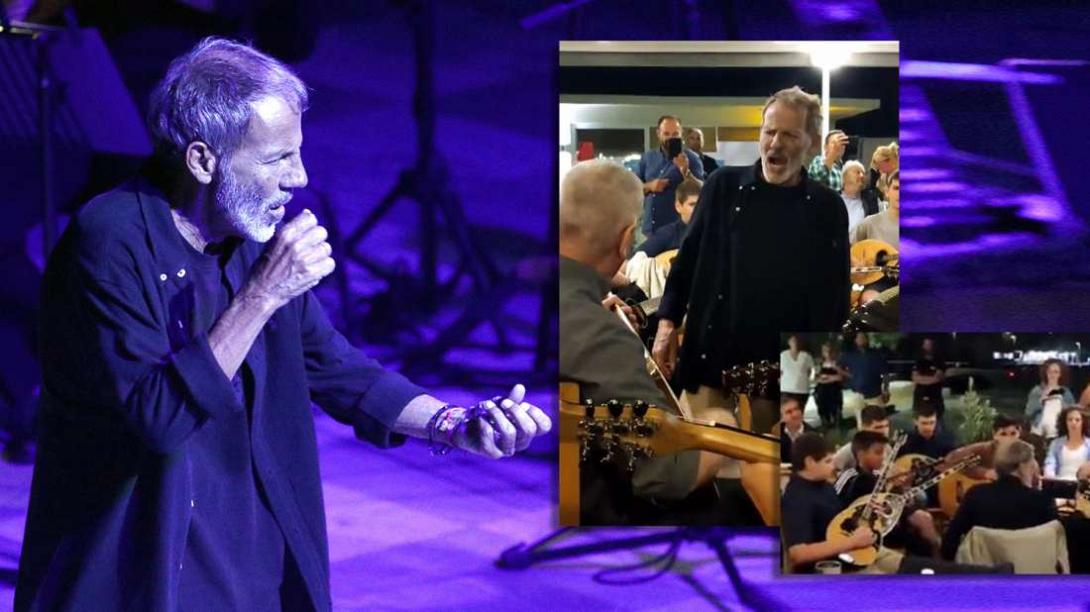 Συγκλονιστικό βίντεο με τον Ξαρχάκο στη Σύρο 