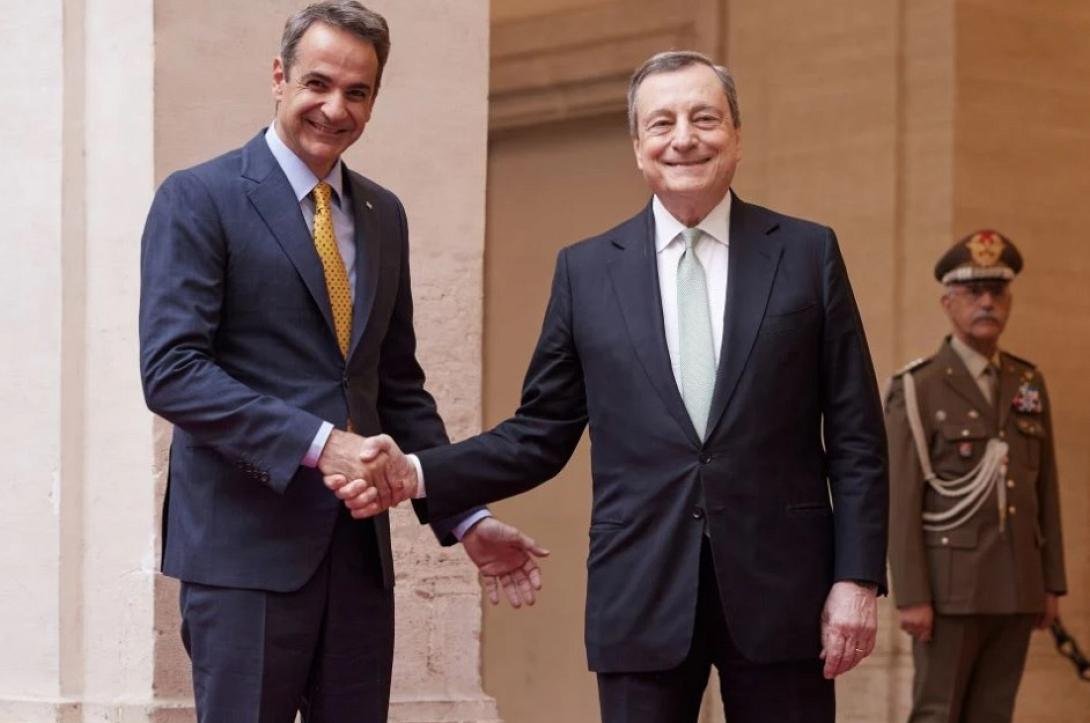 Μητσοτάκης - Ντράγκι