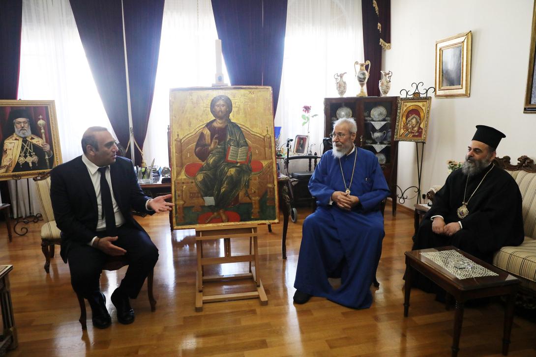 εικονα ενθρονου χριστού κυπρος