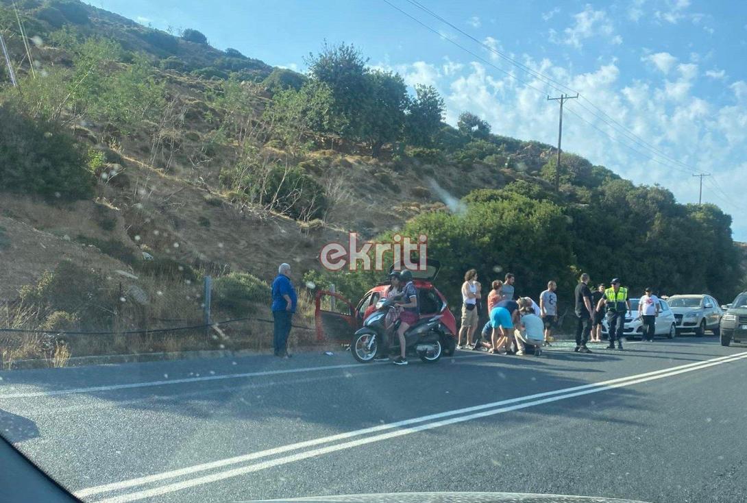 Νέο τροχαίο με τραυματισμό στον ΒΟΑΚ