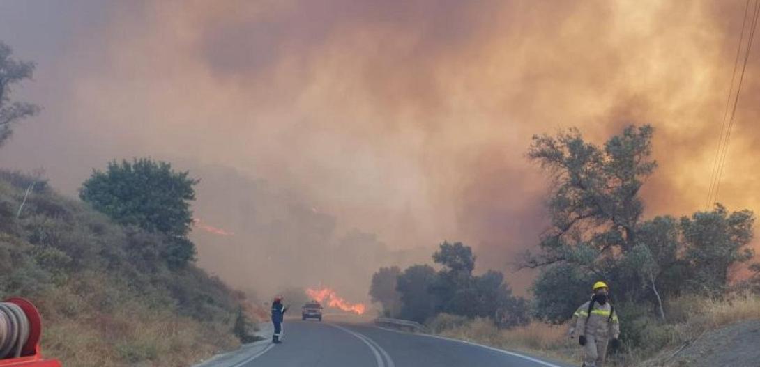 φωτιά ρέθυμνο