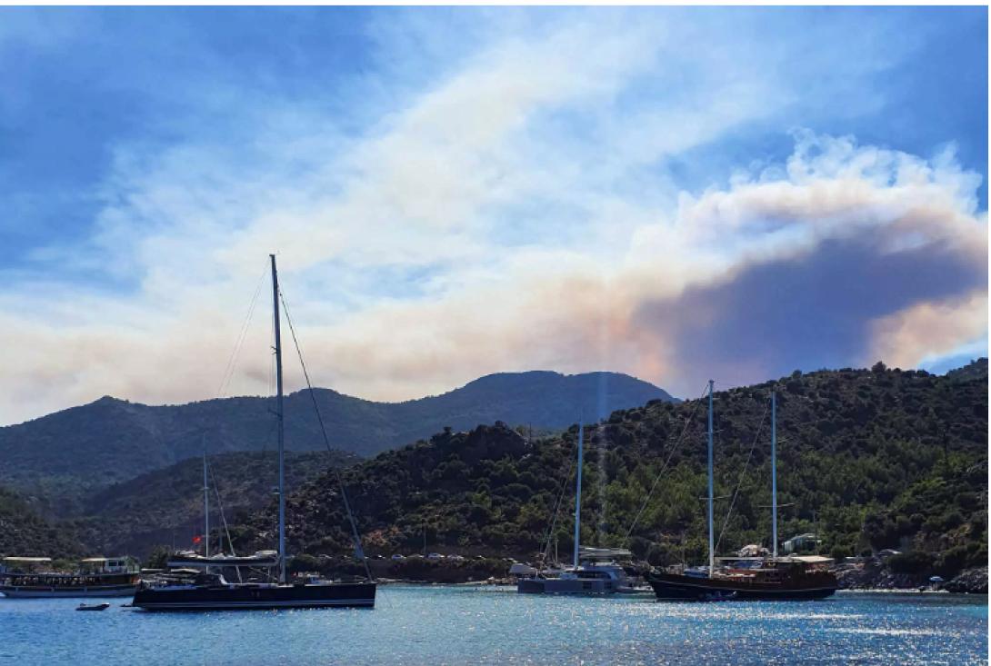 φωτια τουρκια