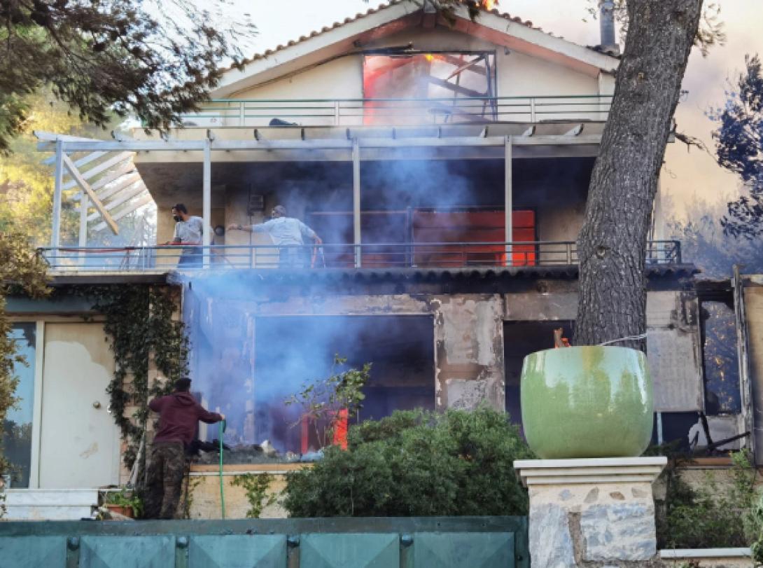 φωτιά πεντέλη