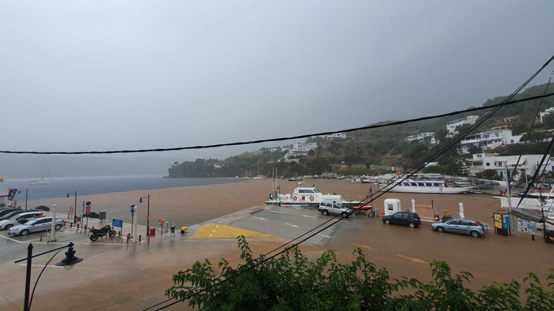 κακοκαιρία στη Σκύρο