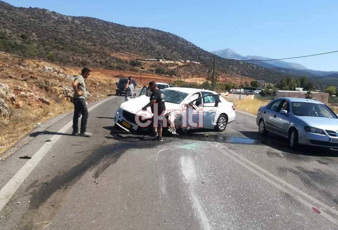 Ηράκλειο: Νέο σοβαρό τροχαίο με οδηγό ταξί